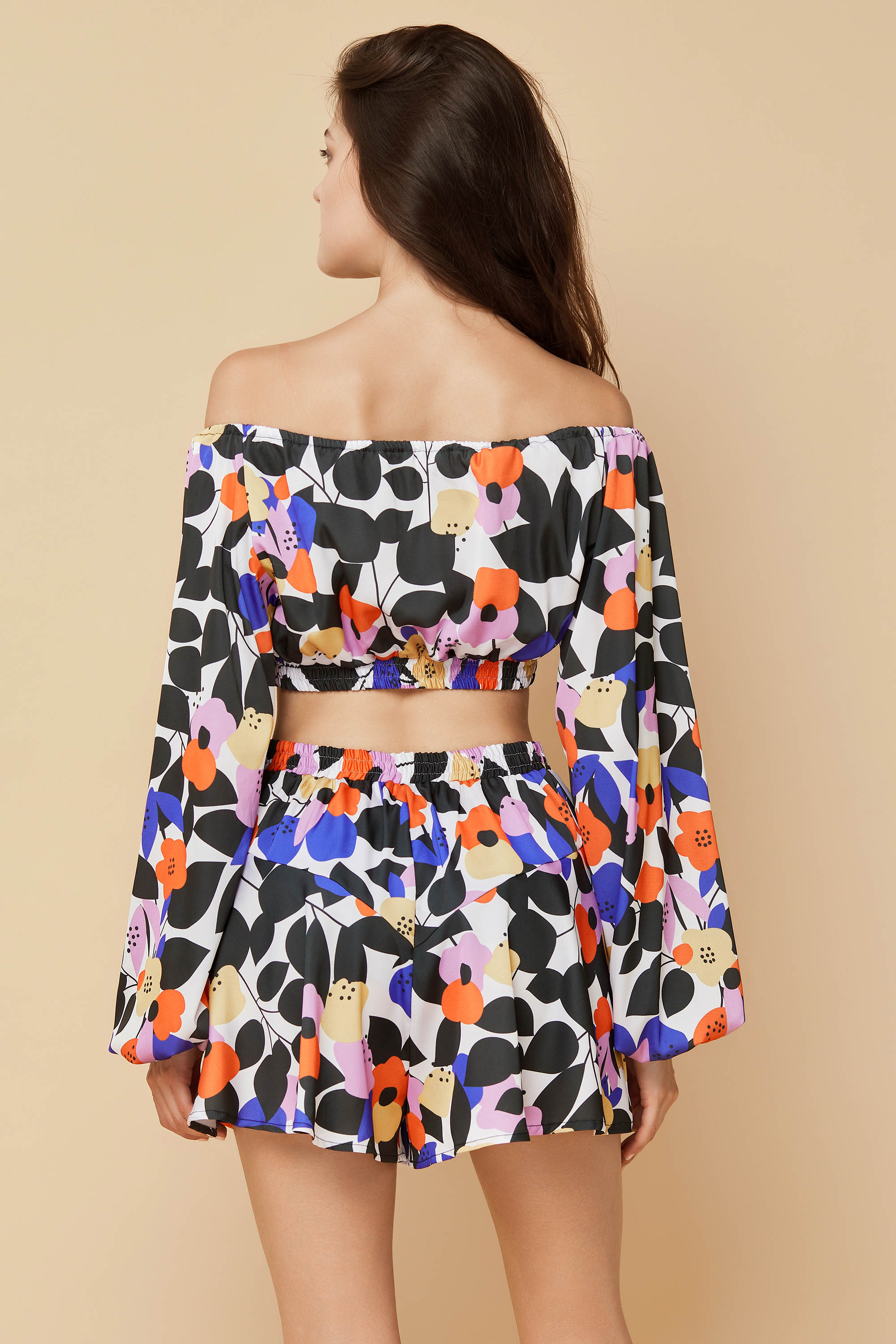 403-730 комплект жіночий (блуза-топ и шорти) Obrana